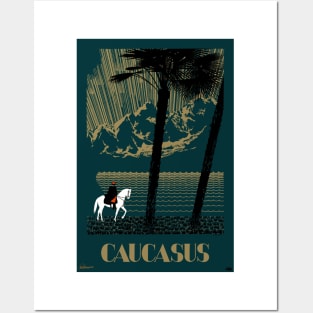 Vintage Travel Poster USSR Caucasus Posters and Art